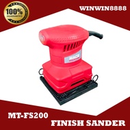 Mace Plus MT-FS200 Finish Flat Sander Furniture Wood Putty Polishing Woodworking Tools 200W