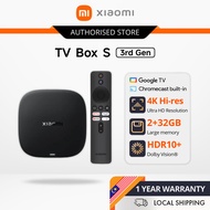 [NEW Arrival] Xiaomi TV Box S 3rd Gen - Kotak Media Google TV 4K UHD Streaming Wi-Fi 6
