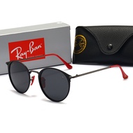 2022Ray-Ban polarized Metal sunglasses for men and women Ferrari Cat Eye with Original box