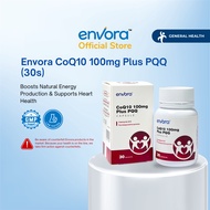 Envora CoQ10 100mg Plus PQQ (30s)