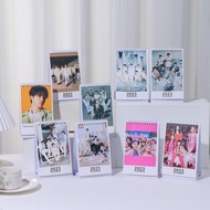 wmgjiajufz Korean Star sk bp Bts txt ateez 2023 Desk Calendar Merchandise Same Style Campus Desktop