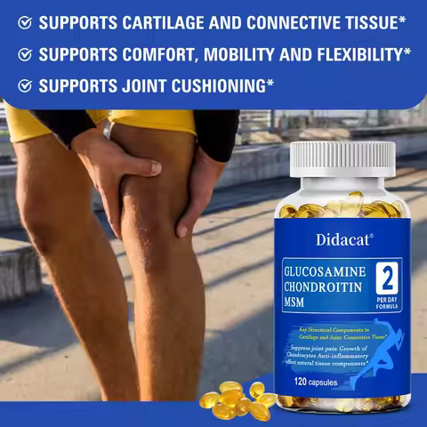 Glucosamine Chondroitin - Joint Support Supplement, Antioxidant, Immune Support and Improved Joint M