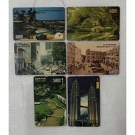 ((OLD PHONECARDS) Malaysia (uniphone) OLD Public Phone Card Phone Card Collection