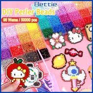 Bettie 50000Pcs DIY Perler Beads Fuse Beads Kit 3D Crafts with Accessories