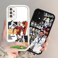 Z-21 Ronaldo White Black Casing for Samsung Galaxy A52 A73 A53 A52S A72 S25 Ultra A36 A25 A56 5G Cas