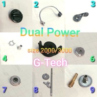 LP- G-TECH DUAL POWER PARTS. SIZE 2000/3000