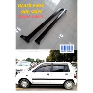 Kancil evo3 side skirt /evo3 side skirt