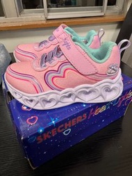 Skechers  女童閃燈波鞋