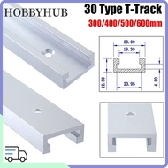HOBBYHUB 1Pcs T-Track, Slide Guide Rail T Slider Fixture Slot Slide T-Slot Track,  Aluminium Alloy 3