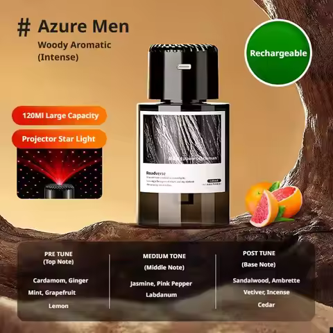 Car Aromatherapy Diffuser Air Freshener Long-lasting Spray With Fragrance Large Smart Diffuser Capac