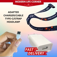 Adapter/Charger/Strap HL-9999 (6000W) Headlamp/Headlight/Medium Quality