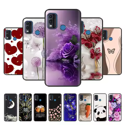 G11 Case For Nokia C11 Plus Case Cute Animal Soft Liquid Silicone Back Cover for Nokia G11 Plus G 11