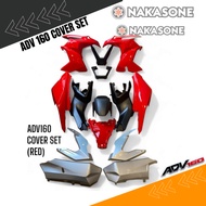 HONDA ADV160 COVER SET BODY SET [RED] (without sticker)