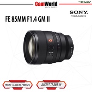 Sony FE 85MM F1.4 GM II (Sony Malaysia) (Pre-Order)