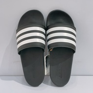 adidas ADILETTE COMFORT Men Women Black Classic Color Matching Velcro Felt Sponge Soft Sole Slippers
