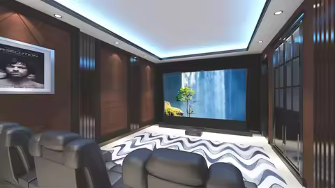 NEW Electric Tab Tension Floor Rising Screen ALR 16:9 Motorized Floor Rising Projector Screen for US