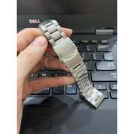 Oyster stainless steel metal watch strap size 18mm 20mm 22mm SEIKO ORIENT logo FREE REPLACEMENT BAND