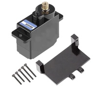 Steering Servo Metal Steering Gear Steering Gear Base Mount Mini Climbing Car for Axial SCX24 Upgrad
