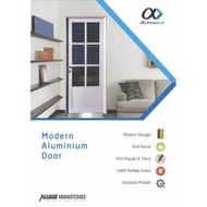 Alphamax Pintu Aluum Modern Ruangan/Kamar Mandi Maks-10 Kp(80X200)