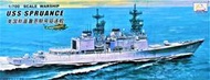 小號手副廠 1/700 美國 USS  Spruance 驅逐艦(與國軍基隆級同艦體)附動力