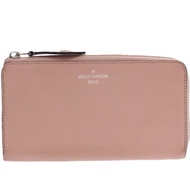 Excellent condition Louis Vuitton Portefeuille Comet M60148 Taurillon leather pink LV 0724 long wall