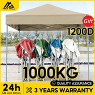 【WTHB】10 x 10 Ft  Night Market Folding Canopy Full Set Camping Tent  Khemah Rangka Besi Pasar