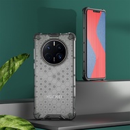 Vỏ cho Huawei Mate 50 Pro 4G P60 Pro P60 nghệ thuật vỏ điện thoại trong suốt tổ ong cao cấp chống số