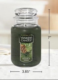 Yankee Candle Balsam & Cedar candle 蠟燭 22oz
