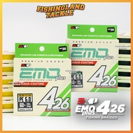 EXP Emo Plus 426 Braided 150m 4x 4 Sulam Tali Benang Casting Professional Fishing PE Line Murah