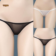 Black/White Women's Mesh Sheer Panties Ultrathin Briefs Lingerie Knicker GString