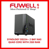 [NEW] SYNOLOGY DS224+ 2 BAY NAS QUAD CORE WITH 2GB RAM