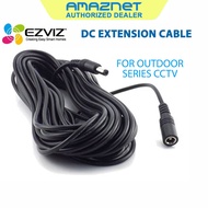 Ezviz DC Extension Cable Power Cord 12V Male Female Suitable For EZVIZ C8C C3W C4W H8 Pro H3 (5M/10M