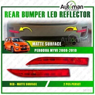 Rear Bumper Lamp Perodua Myvi SE 2008 - 2010 Reflector Brake Light LED DRL Signal Accessories