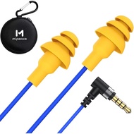 MIPEACE Wired Ear Protection Headphones, Ear Plug Headphones for Work-Safety Work Earbuds for Mowing