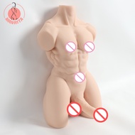 MANRITA Huge Dildo Plug Sex Toys for Women Male Torso Big Penis sex doll Masturbation