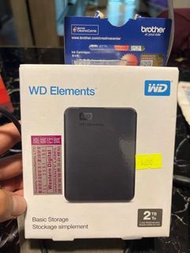 WD elements 2TB全新