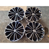 แม็ก Toyota Altis Es sport ขอบ17 5รู100 ใส่ Altiswishpriussientayaris Cross