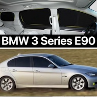 For BMW 3 Series E90 2005-2011 Car Sunshade Fully Blackout Curtain Sunshade Sun Protection Privacy S