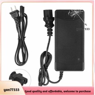 [yan77333.]Power Adapter Plug Connector 48V-54.6V 2A Charger Triangular for Electric Vehicle Scooter