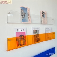 【TikTok】Yuanliang Wall-Mounted Bookshelf Wall-Mounted Bookshelf Creative Wall Shelf Picture Book Rack Transparent Acryli