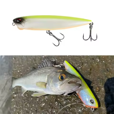 TSUYOKI Duo Realis Pencil Baits 85 Dog Walk Fishing 85mm 10g Duo Topwater WTD Lure Stickbaits for Fl