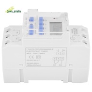 TM919A-2 Programmable Digital Time Switch Relay Timer Control AC 220V 16A Din Rail Mount