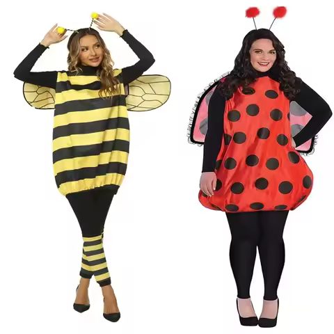 Halloween Bee Ladybug Adult Children Cosplay Costume Festival Costume