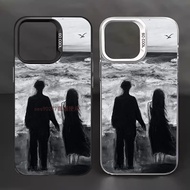 Look At The Sea Couple Apple 16promax Phone Case Suitable For iPhone 15 pro 12 13 14 11 8p 7p Protec