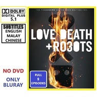 L711 L0VE DEATH + R0B0TS Season 3 [9 EPISODES] (1 DISC) Animation Short Action