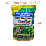 đểPhân bón lá NPK Grow More 30-10-10 + TE Chuyên cây con đến trưởng thành cây kiểngrau màu hoa lan