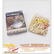 YBN MK918 Single Speed Half Link Gold BMX Fixie Etc. Chain