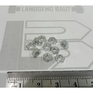 10 PCS White M3 Nuts / Key Nuts 6