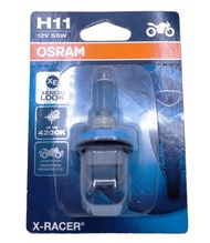 หลอดไฟหน้า(OSRAM)H11 (X-Racer BLUE)ระหัส4052899412262ใช้กับรถรุ่นNOUVO-SX,NOUVO-ELEGANGE,TOYOTA AITI