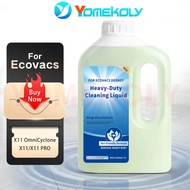 For Ecovacs DEEBOT X11 OmniCyclone / X11 / X11 PRO Robot Vacuum Antibacterial Floor Cleaning Solutio